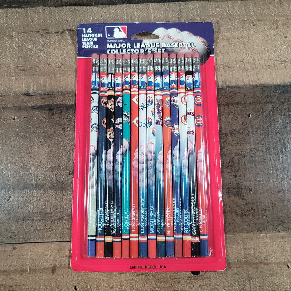 1993 MLB National League Collector Pencil Set